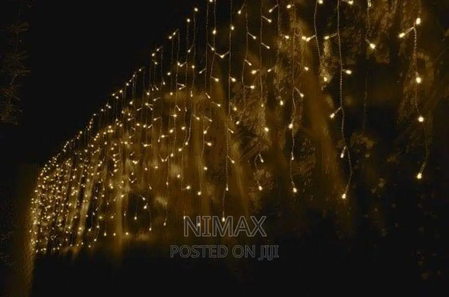 Christmas Warm White Lights 3x3mtrs Curtain Lights