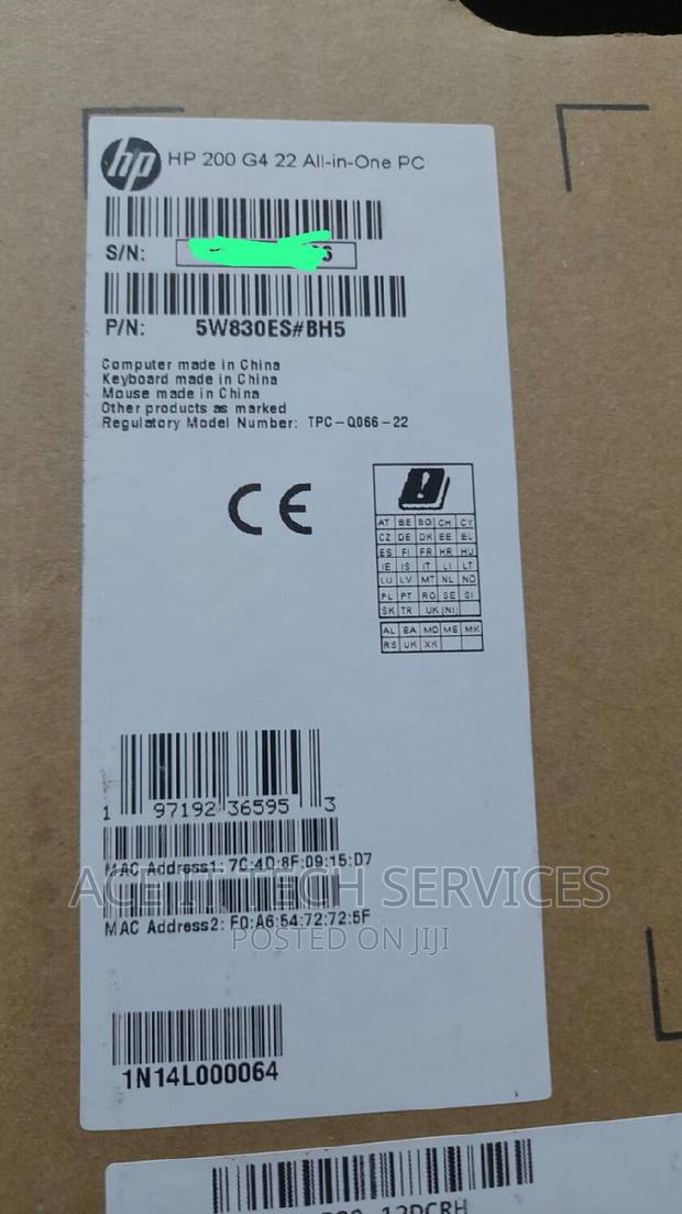 New Desktop Computer HP 200 G4 4GB Intel Core I3 HDD 1T - main view