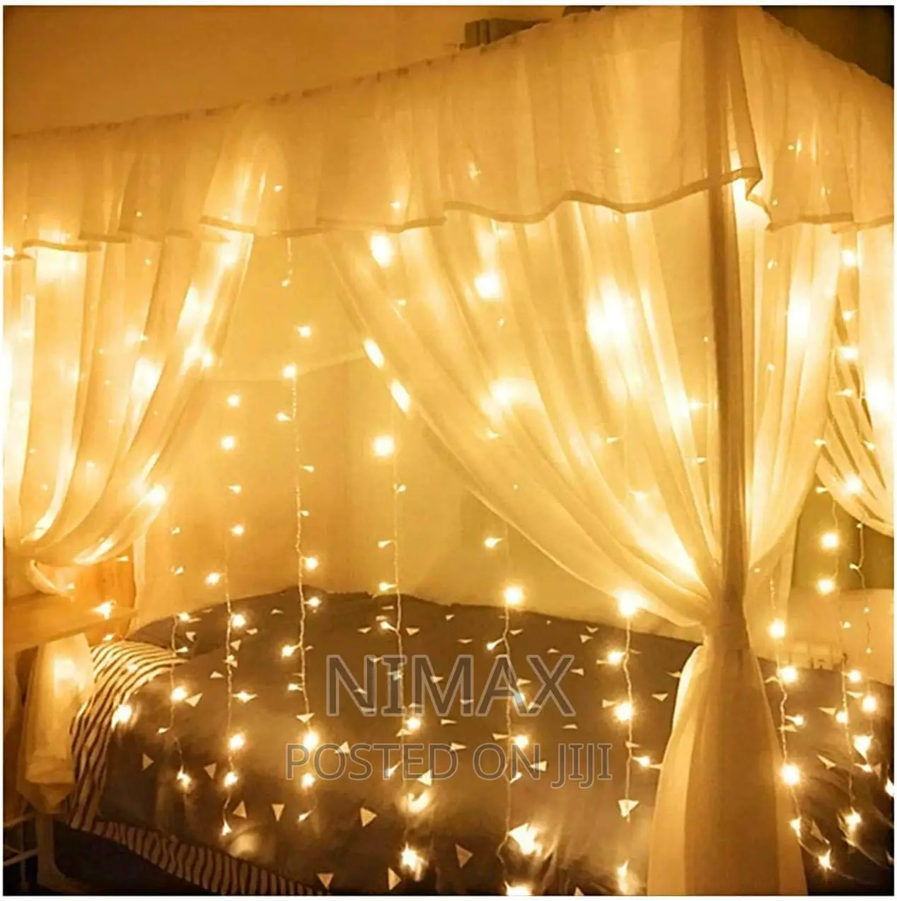 Christmas Warm White Lights 3x3mtrs Curtain Lights