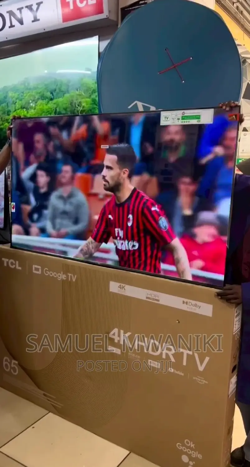 TCL 65'' Smart Uhd With HDR Google Tv P635 - New Model