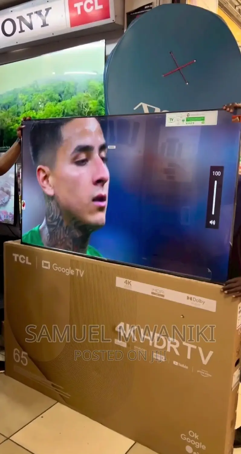 TCL 65'' Smart Uhd With HDR Google Tv P635 - New Model