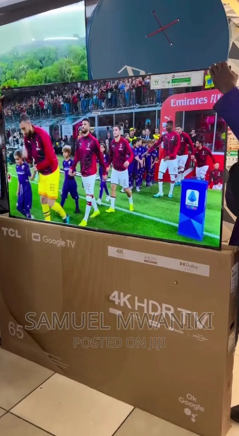 TCL 65'' Smart Uhd With HDR Google Tv P635 - New Model