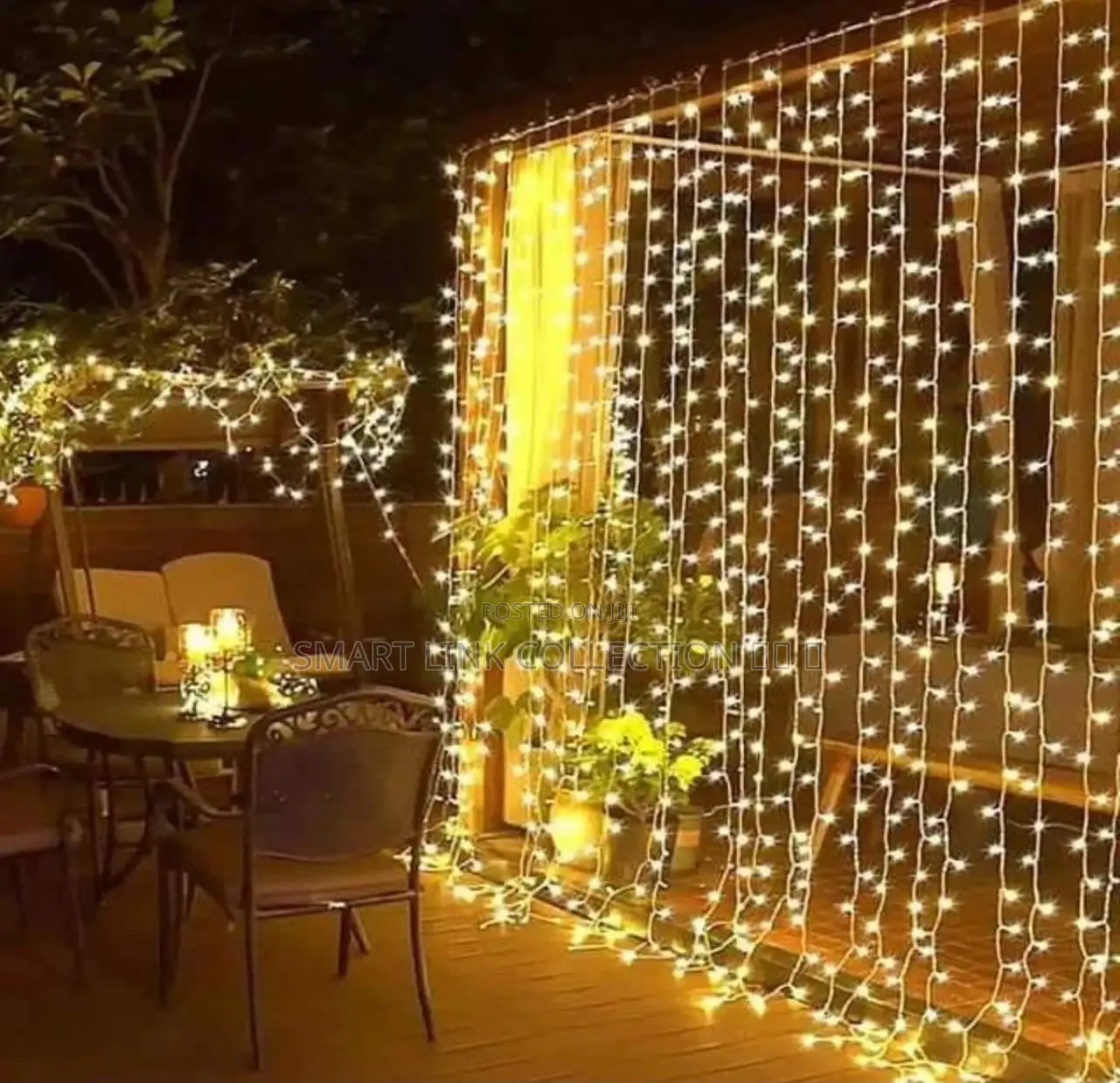 Christmass Curtain Lights