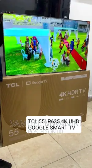 TCL 55'' Smart Uhd With HDR Google Tv