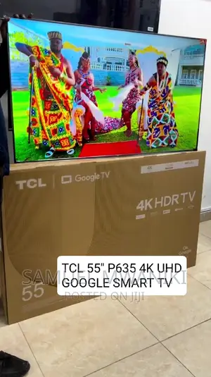 TCL 55'' Smart Uhd With HDR Google Tv
