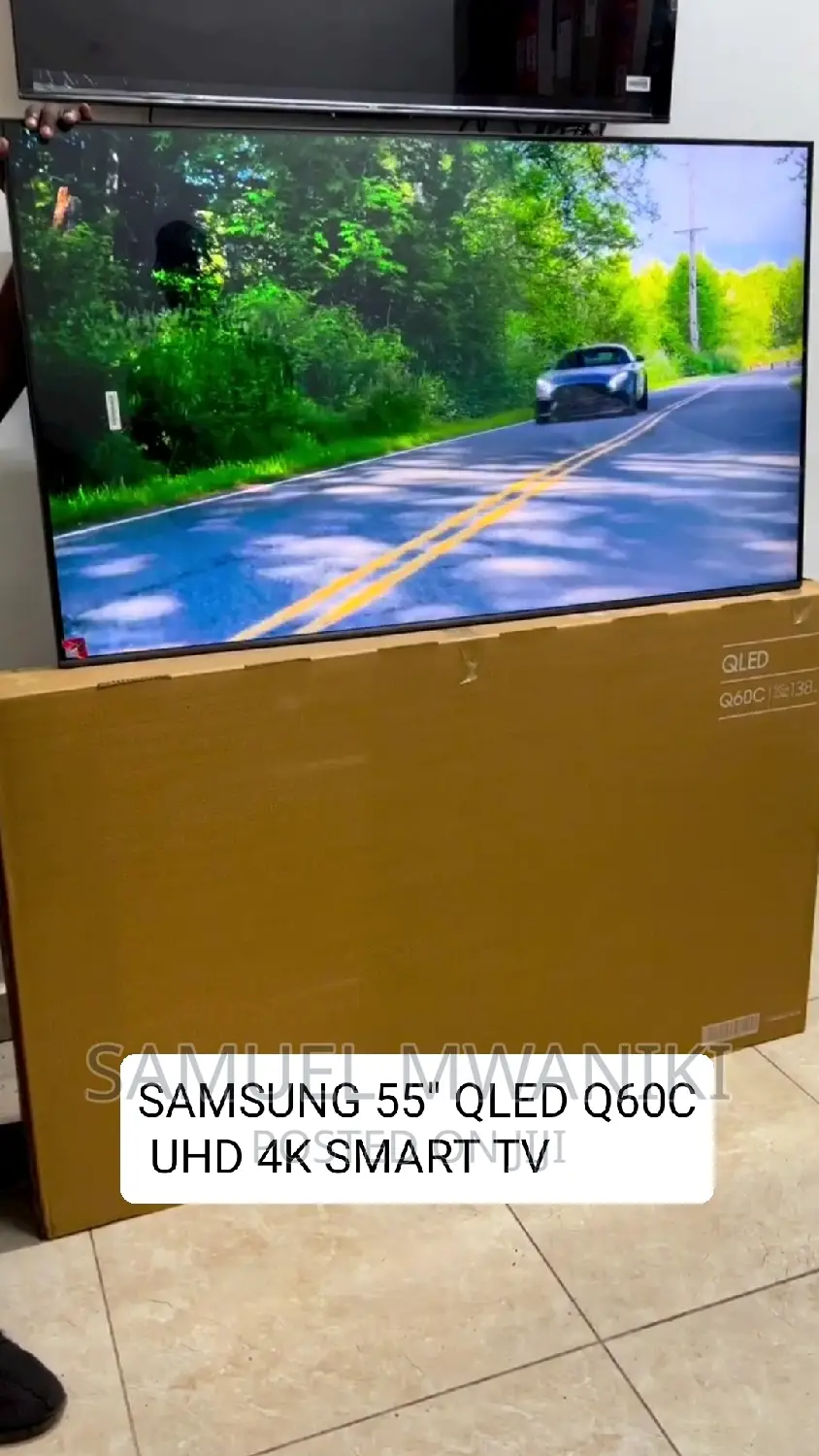 Samsung 55'' Q60c Qled Uhd Smart Tv New Model