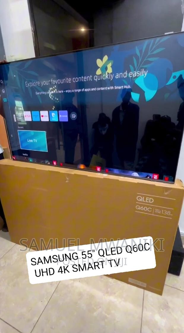 Samsung 55'' Q60c Qled Uhd Smart Tv New Model