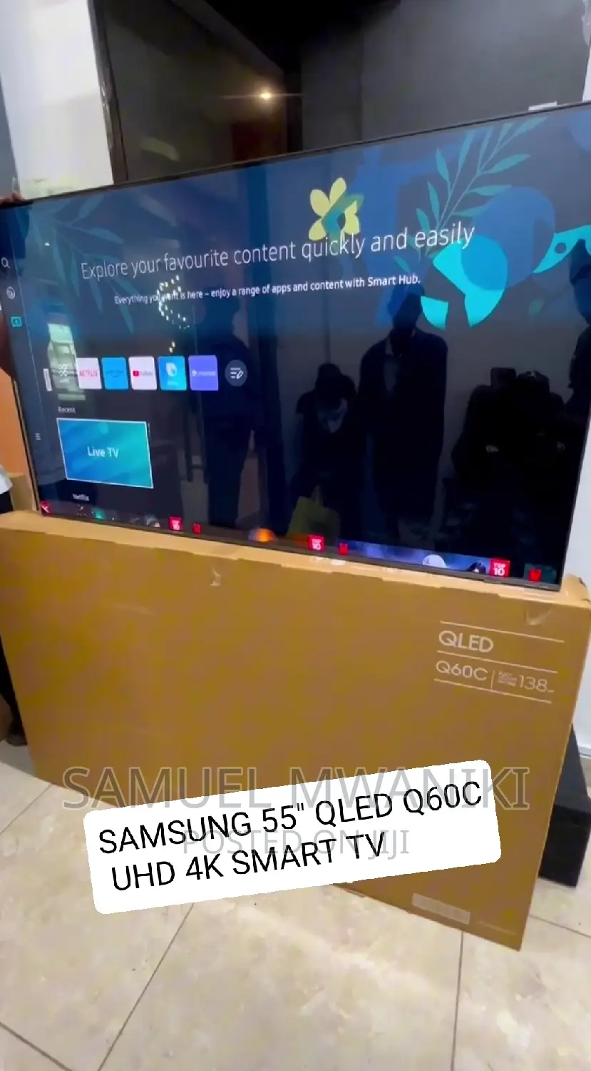 Samsung 55'' Q60c Qled Uhd Smart Tv New Model