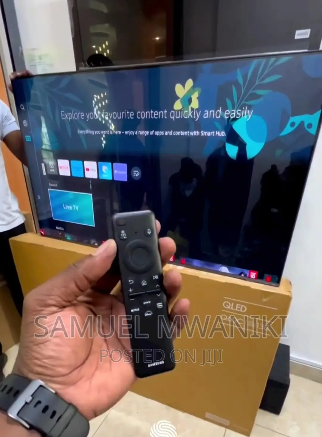 Samsung 55'' Q60c Qled Uhd Smart Tv New Model
