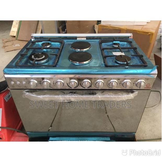Eurochef 4 Gas+2 Electric Cooker - - main view