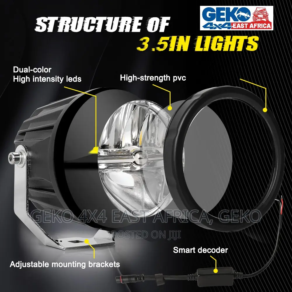 3.5 Inch Eagle Series Dual Color Pod 12v-24v (G-Pod-1000-Hs)