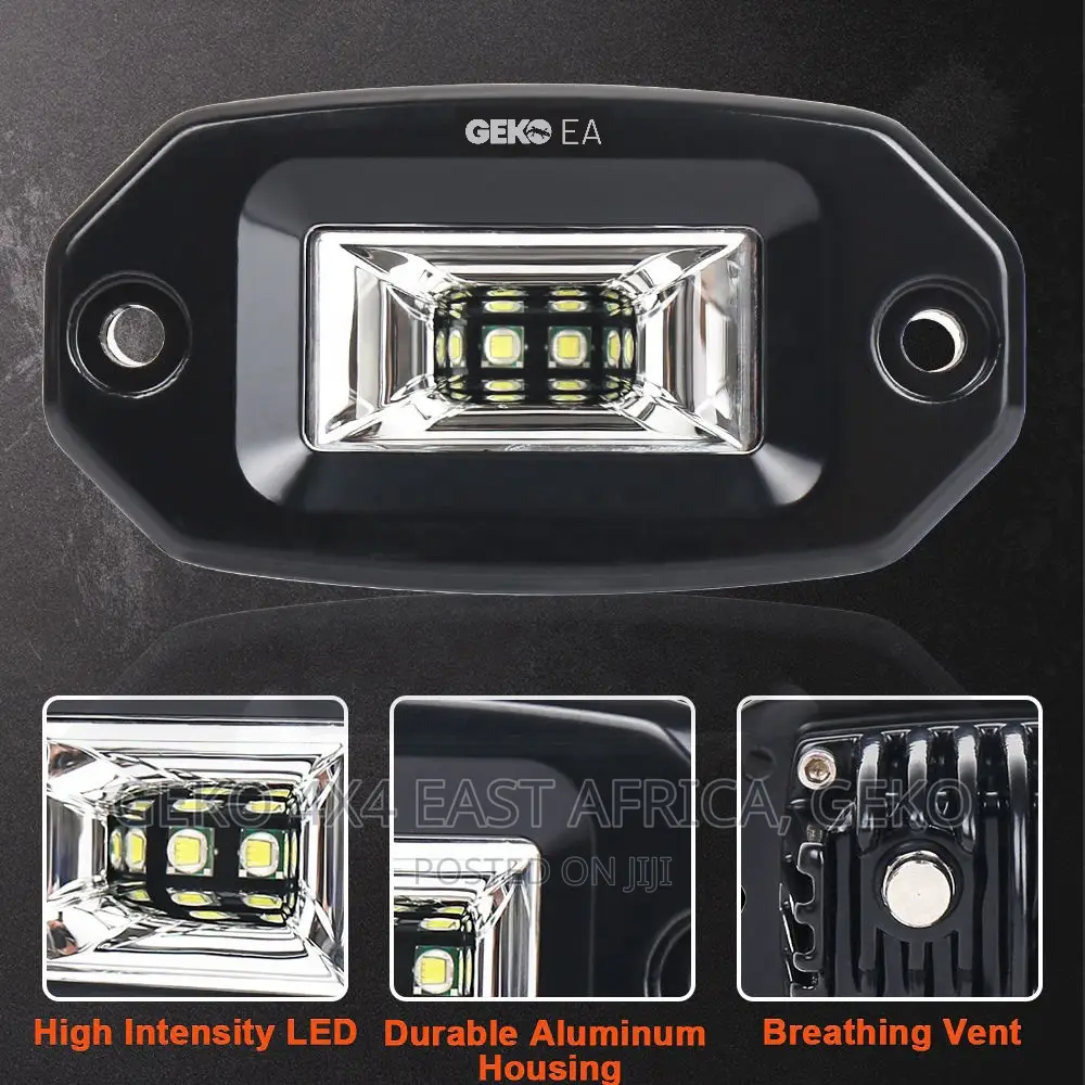Heavy Duty Flush Mount LED Pod Light-Heavy Duty G-Pod-927-40