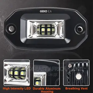 Heavy Duty Flush Mount LED Pod Light-Heavy Duty G-Pod-927-40