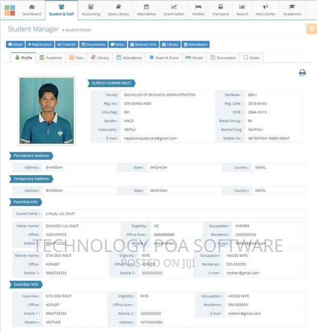 School College Information Management System - thumbnail 3