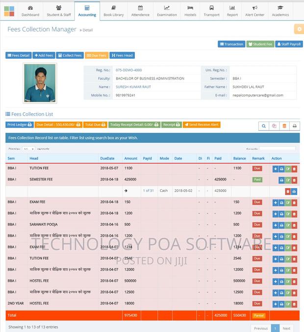School College Information Management System - thumbnail 4