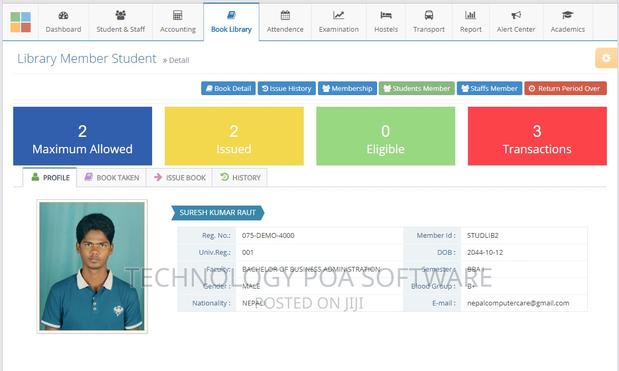School College Information Management System - thumbnail 5
