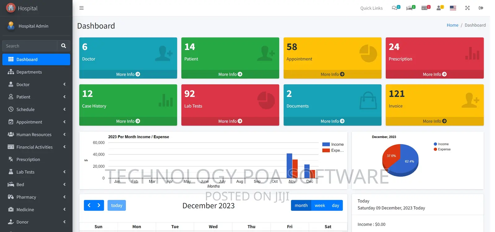 Hospital Saas + Mobile Applications