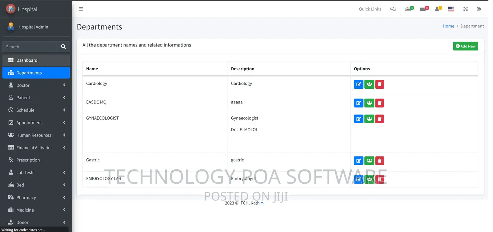 Hospital Saas + Mobile Applications
