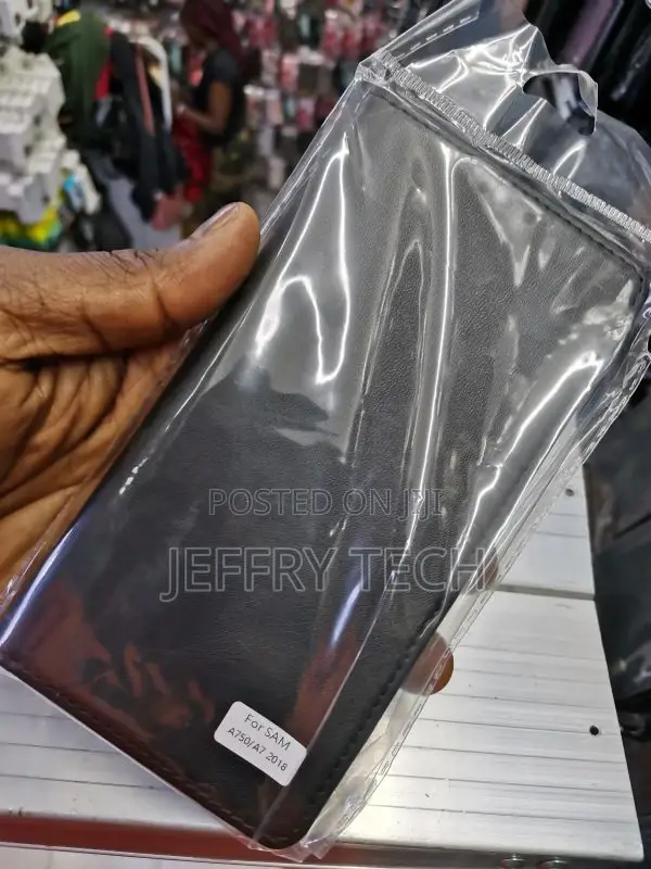 Leather Magnetic Flip Case Rich Boss for Samsung A750
