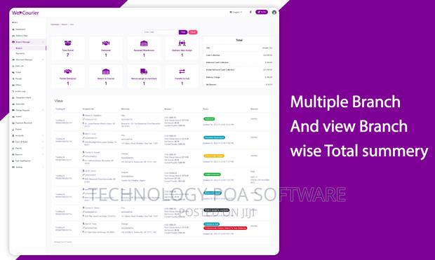 Courier and Logistics Management CMS With Merchant,Delivery - thumbnail 10