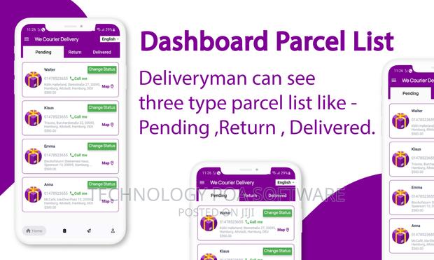 Courier and Logistics Management CMS With Merchant,Delivery - thumbnail 13