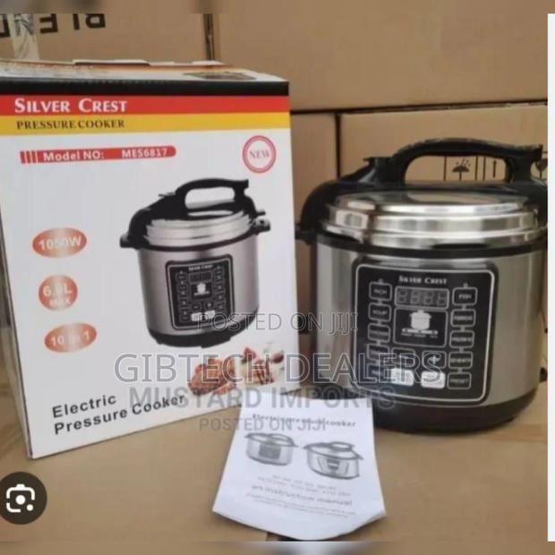 *6ltrs Silver Crest Electric Pressure Cooker*