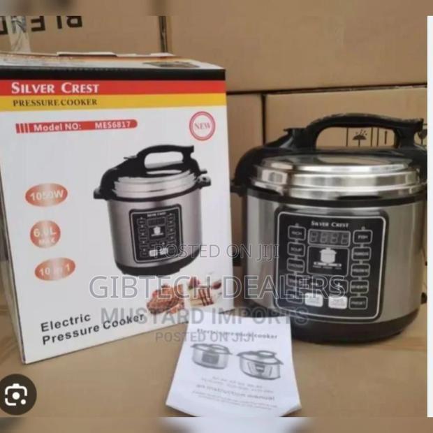Silver Crest Electric Pressure Cooker 6ltrs
