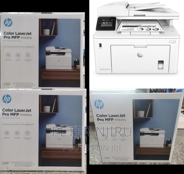 HP Laserjet M183FW Color Laser Printer - main view