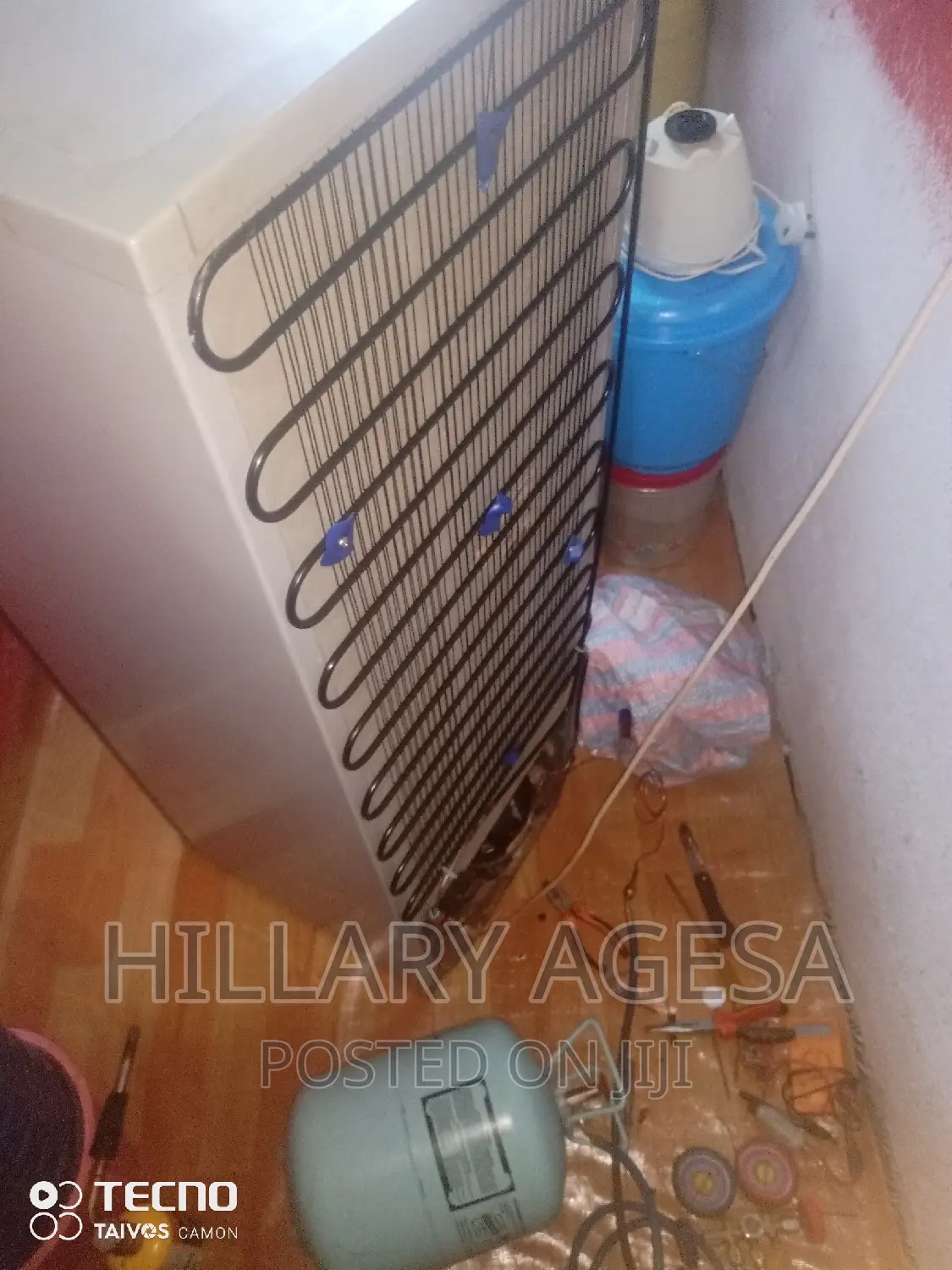 Fridge Condenser Change and Service