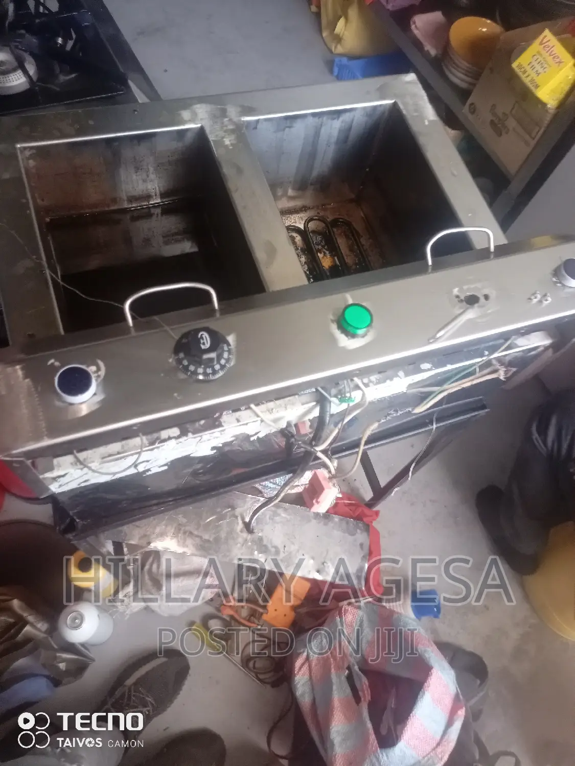 Electric Deep Frier Wiring and Service