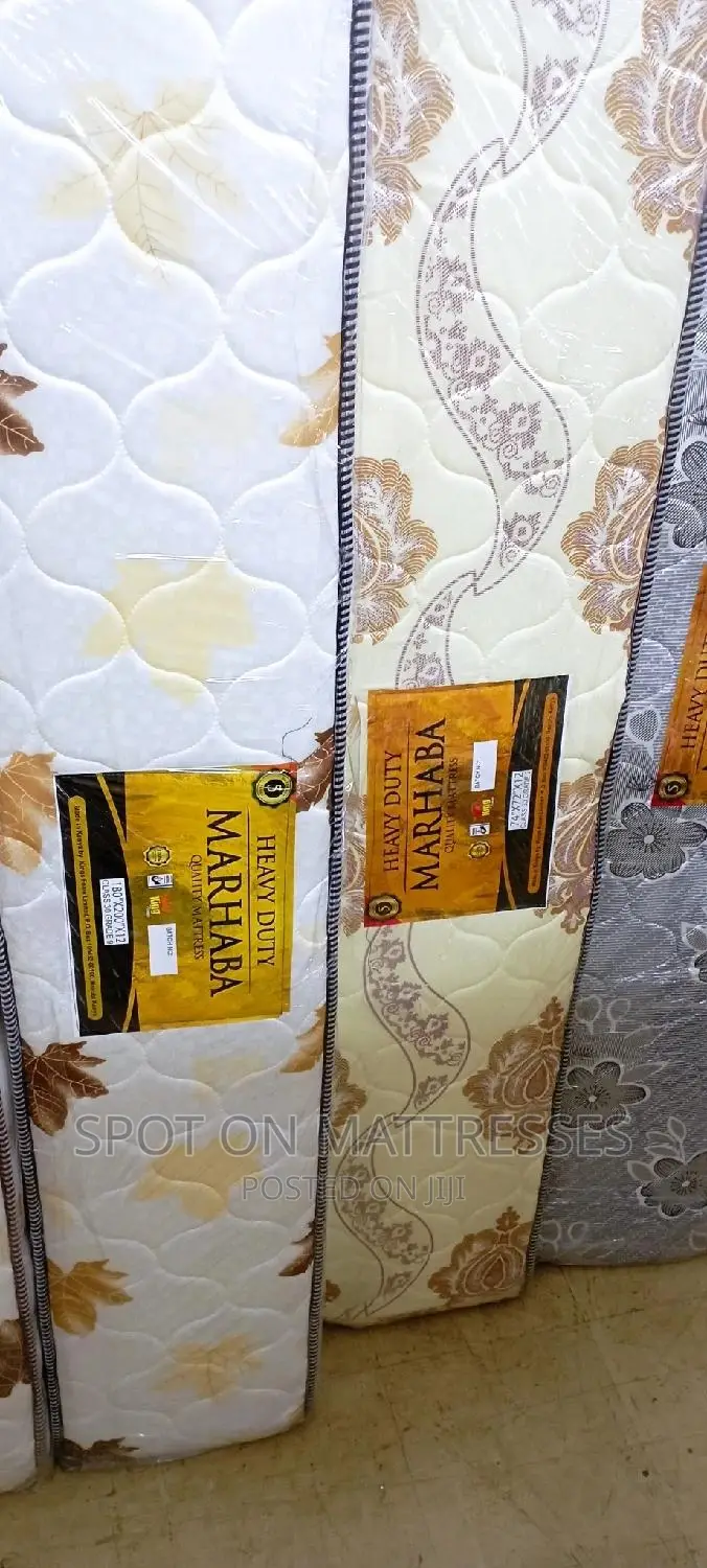 Marhaba 5by6 10inch HD Quilted Mattresses (5years Warranty)