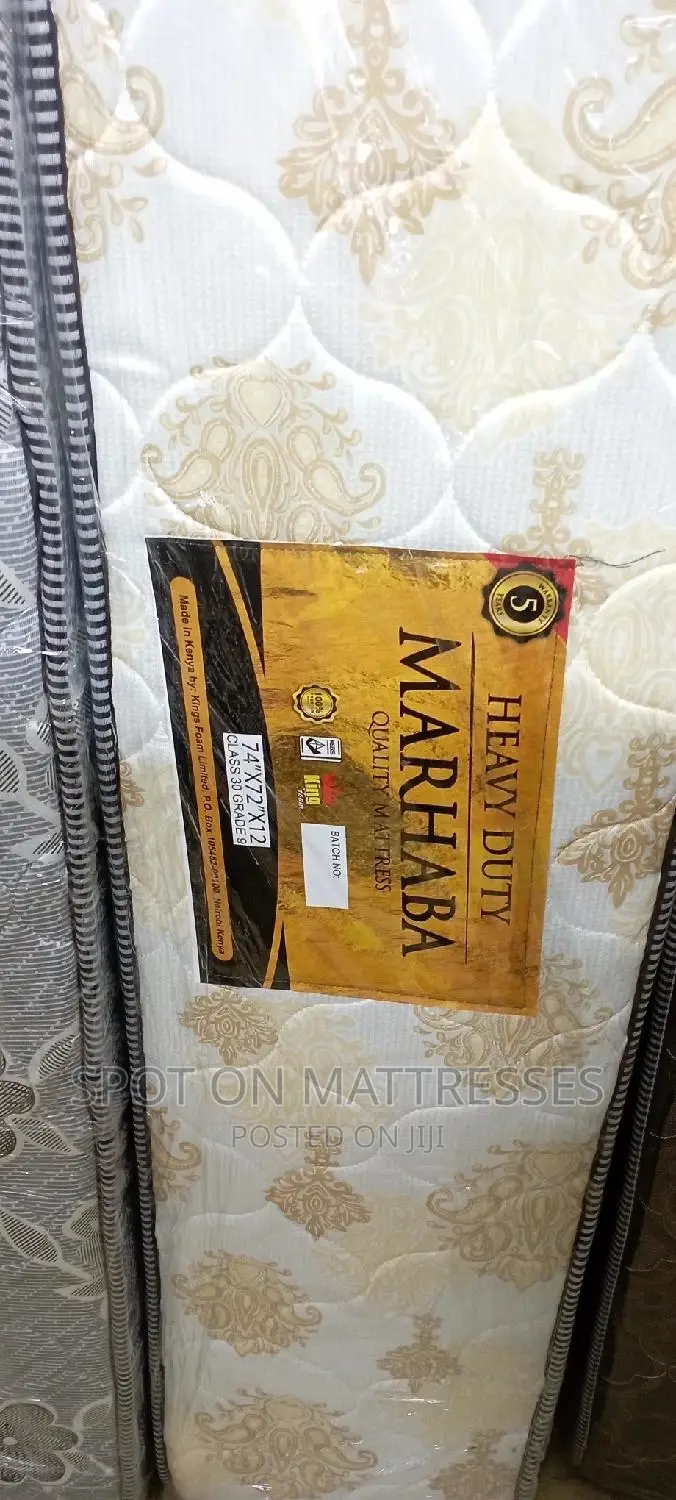5by6 12inch Super HD Mattresses (5yrs Warranty)