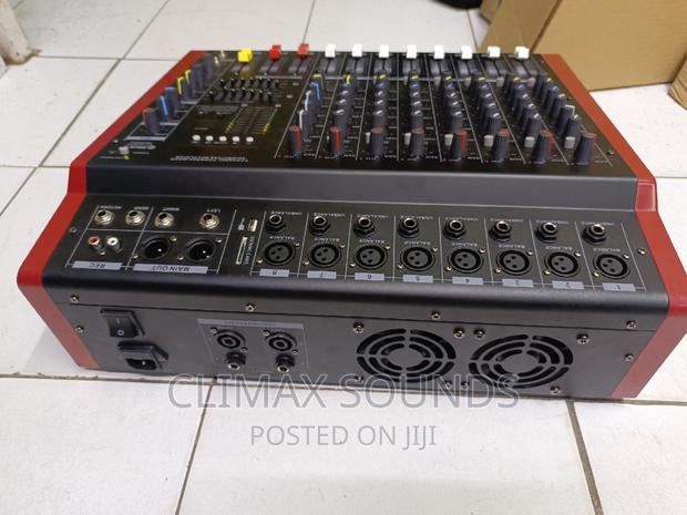 Max 8 Channels Powered Mixer Professional Max - thumbnail 2