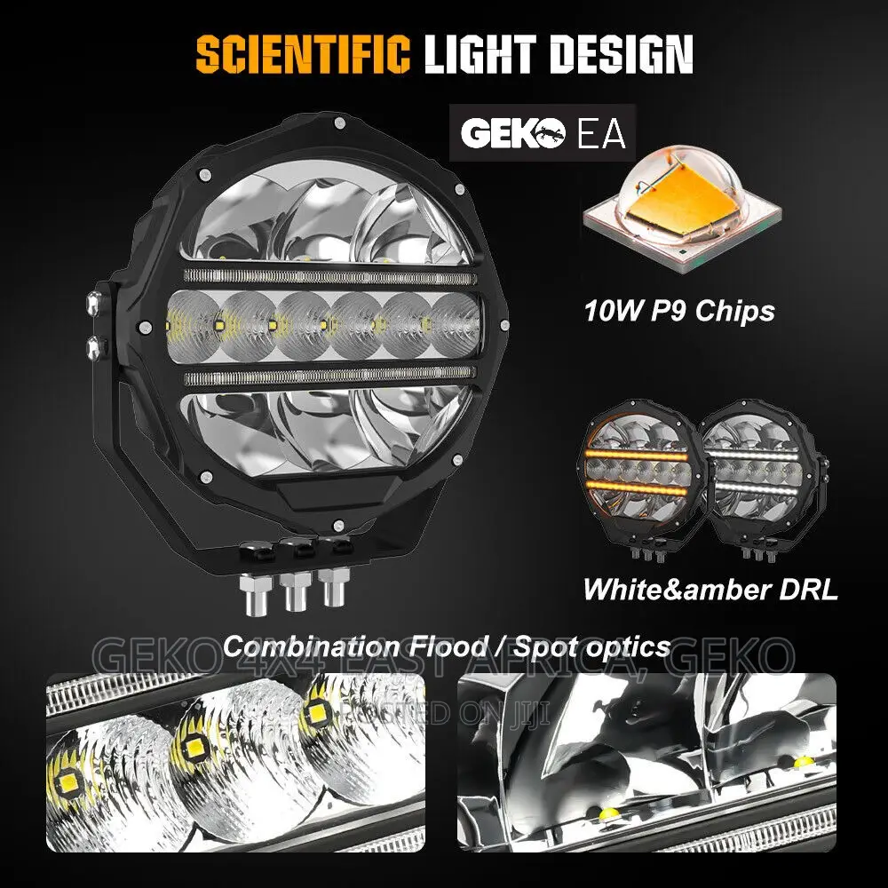2024 9 Inch High Power Combo With Dual Color DRL G-Sl-D090-C