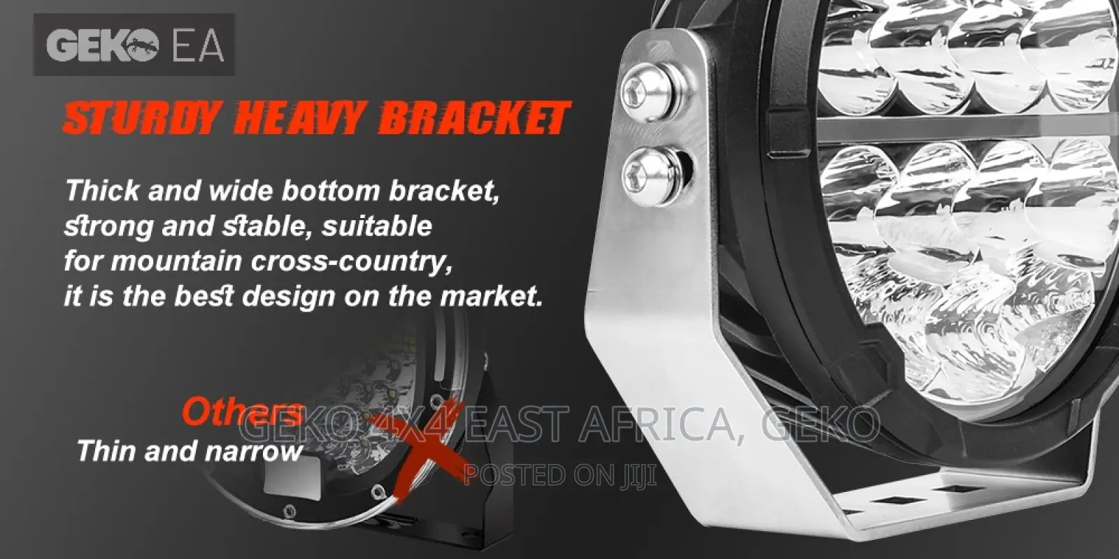 2024 4X4 Spotlights 6.5” 120W Pair, Dual Color DRL-D06