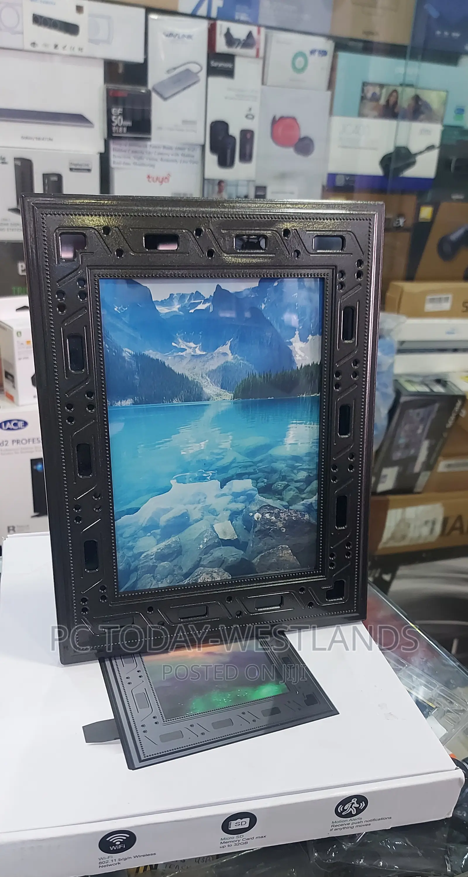 Spy Camera Hidden Wifi Photo Frame 1080P Hidden Security Cam