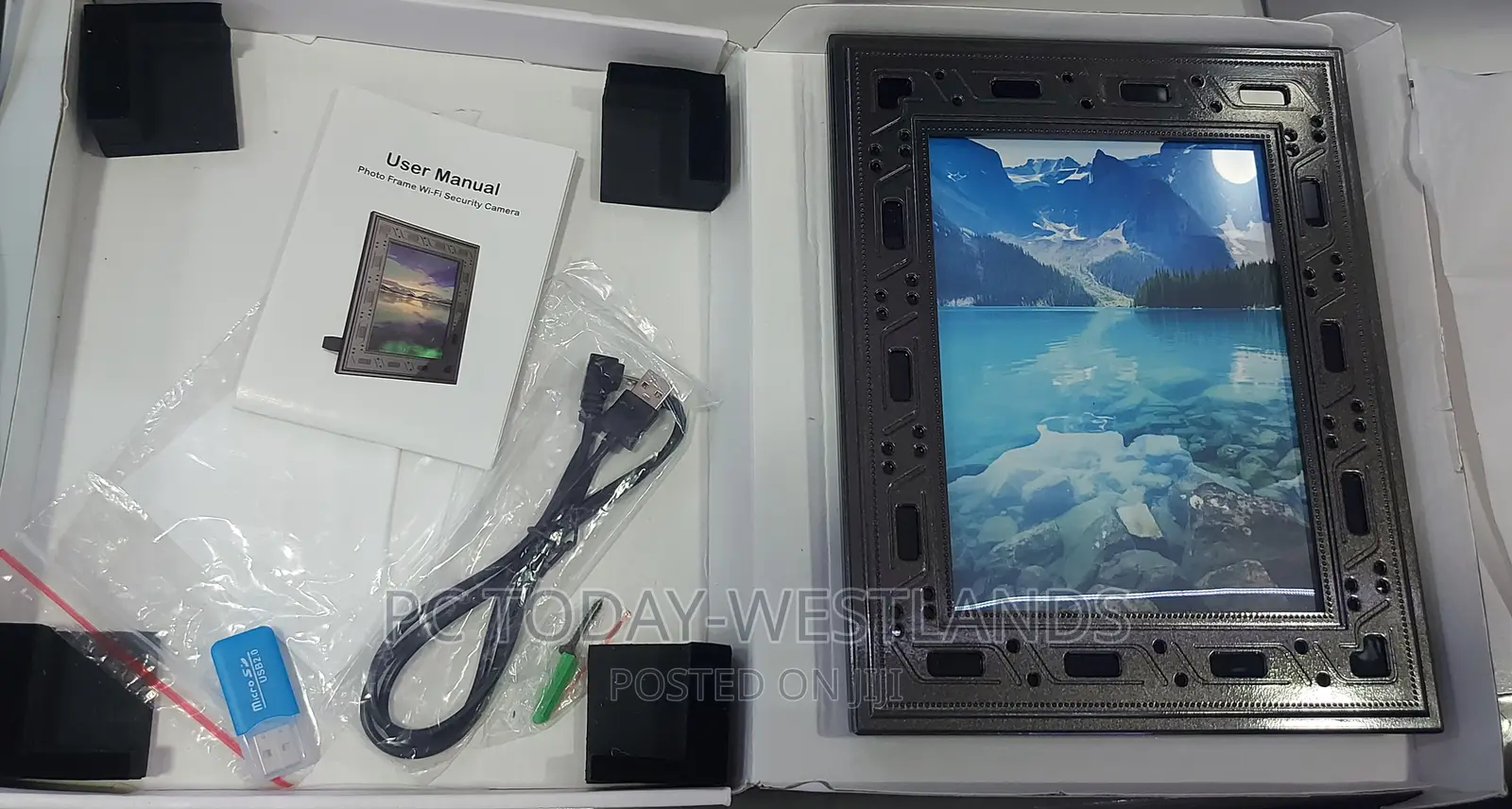 Spy Camera Hidden Wifi Photo Frame 1080P Hidden Security Cam