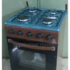 Eurochef Free Standing 4 Gas Burner Cooker With Gas Oven