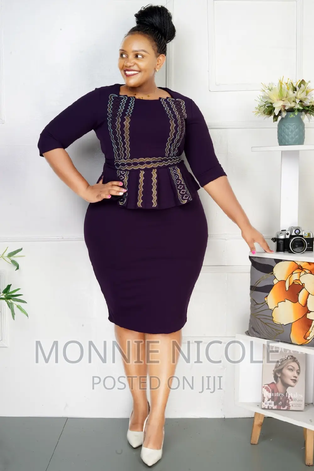 Purple Official Dress