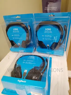 Logitech Usb Headset H390 With Noise Cancelling Mic