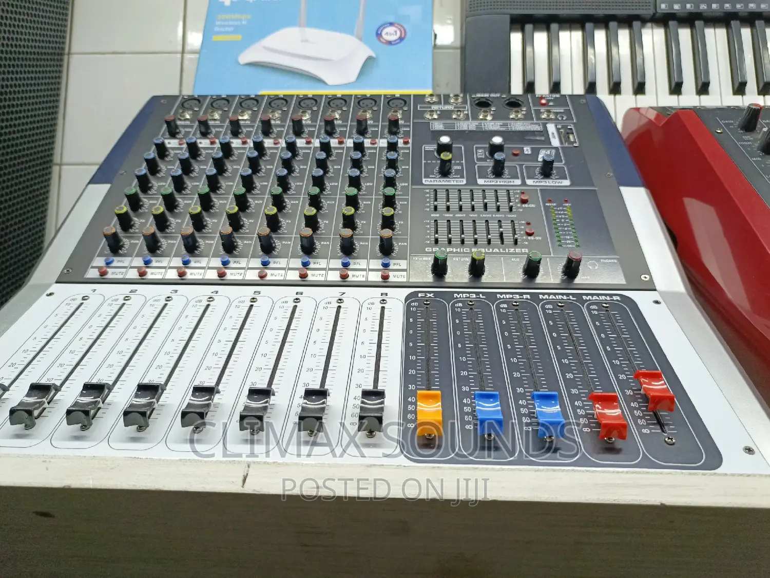 Kv80 Powered Mixer Sound Kingdom