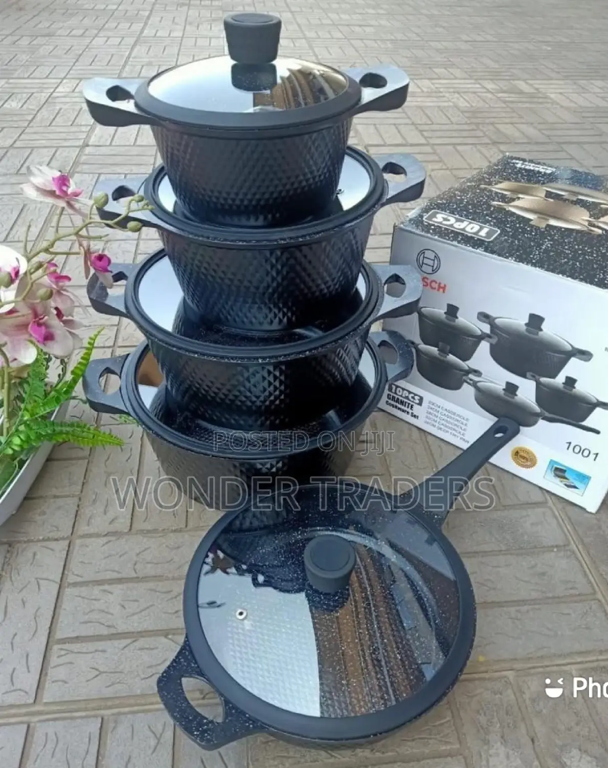 Silicon Bosch 10ps Cookware