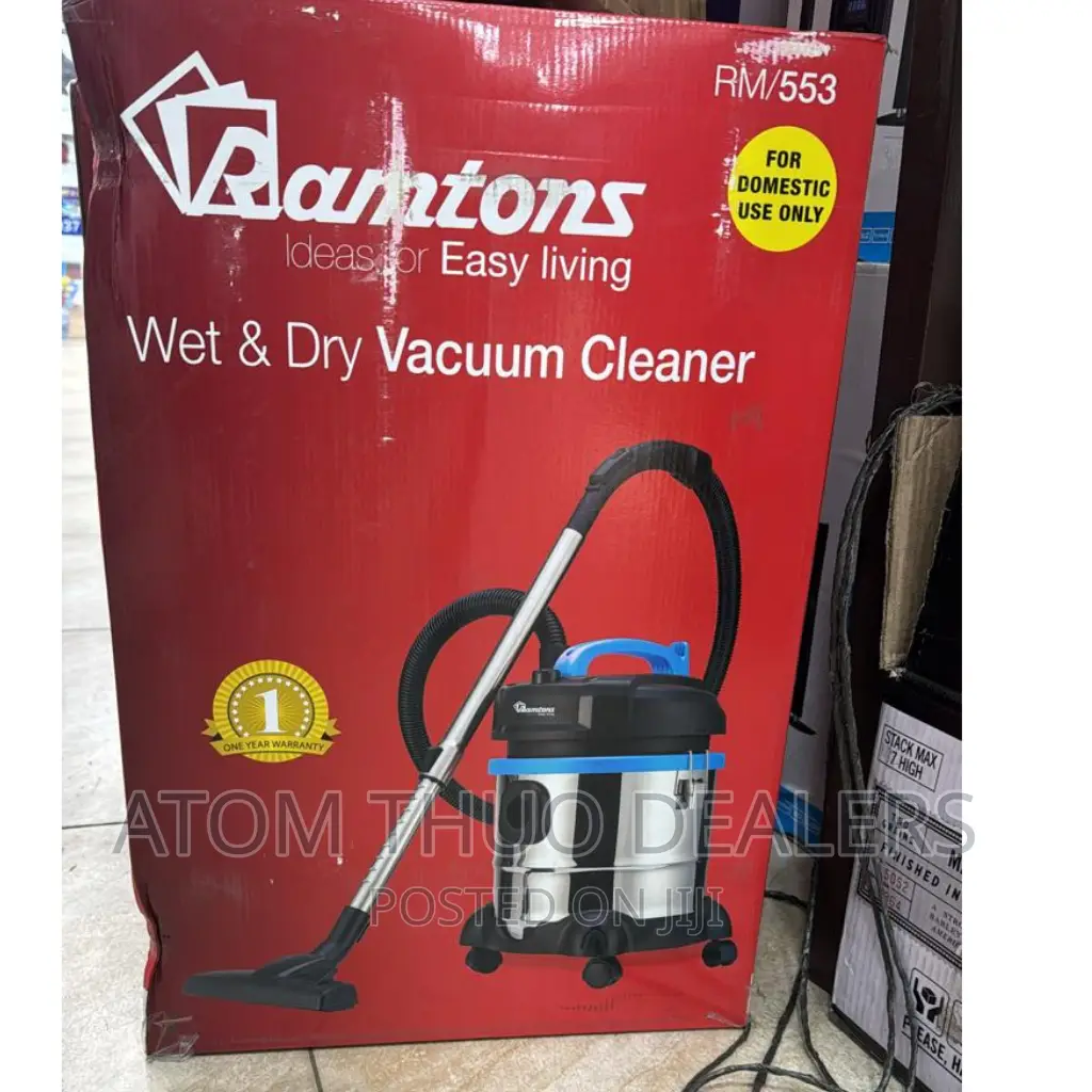 Ramtons 20 Litres Wet and Dry Vaccum Cleaner RM 553 in Nairobi Central