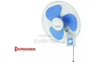Wall Fan! Premier 16inch 3speed Wall Mounted Fan