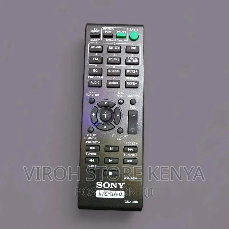Sony AV System Remote for Sony Home Theatre
