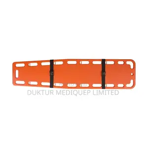 Spine Board With Head Immobilizer/ Block and Cervical Collar