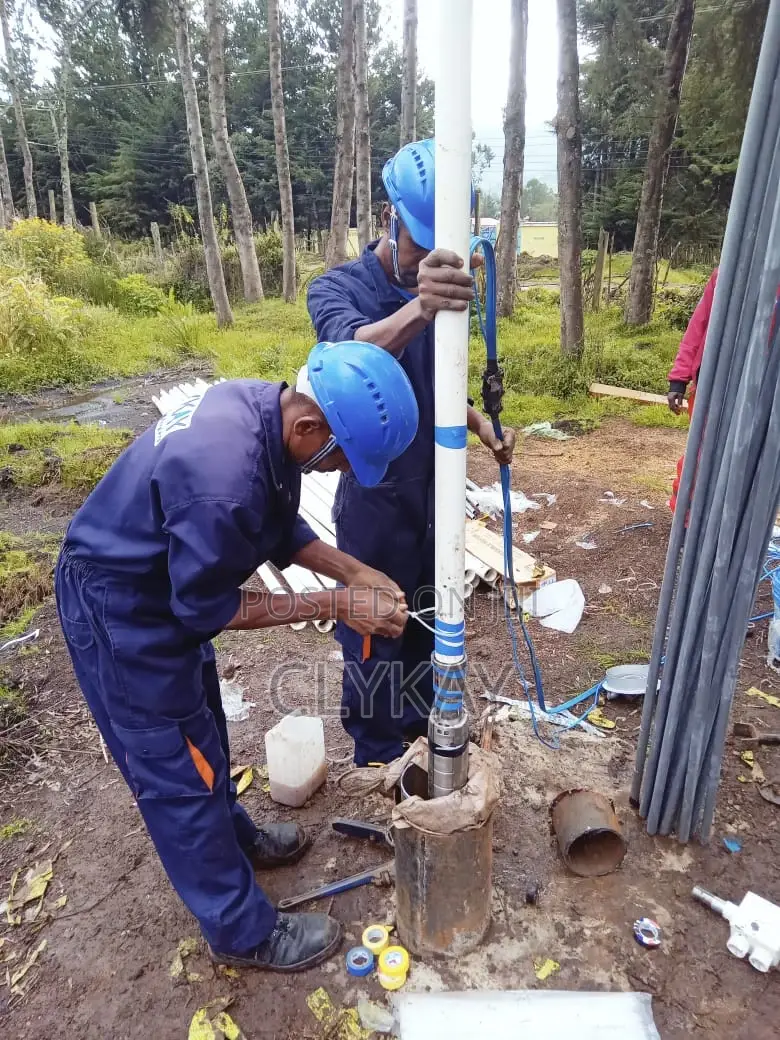 Borehole Solar Works and Pump
