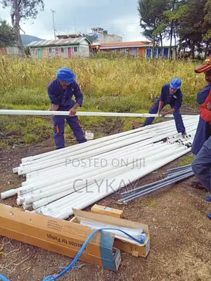 Borehole Solar Works and Pump