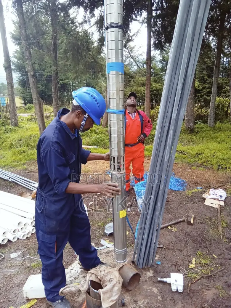 Submersible Water Pump Supply and Installation for Borehole
