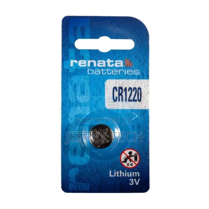 Renata CR 1220 Battery 3v Lithium Coin Cell